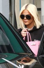 KHLOE KARDASHIAN Leaves a Studio in Los Angeles 02/28/2019