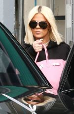 KHLOE KARDASHIAN Leaves a Studio in Los Angeles 02/28/2019