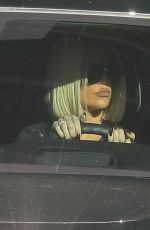KHLOE KARDASHIAN Leaves a Studio in Rolls Royce Phantom 03/08/2019