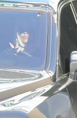 KHLOE KARDASHIAN Leaves a Studio in Rolls Royce Phantom 03/08/2019