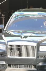 KHLOE KARDASHIAN Leaves a Studio in Rolls Royce Phantom 03/08/2019