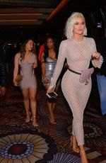 KHLOE KARDASHIAN Night Out in Las Vegas 03/11/2019