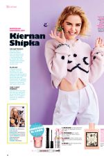 KIERNAN SHIPKA in Seventeen Magazine, Mexico April 2019