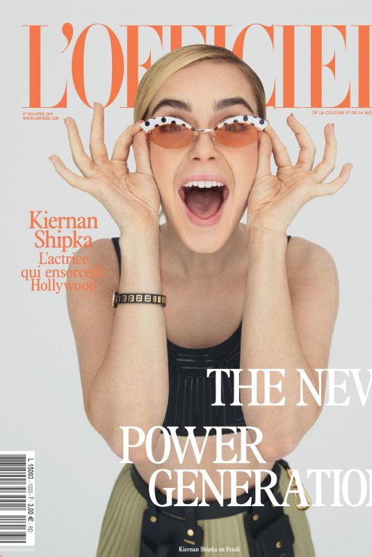 KIERNAN SHIPKA on the Cover of L