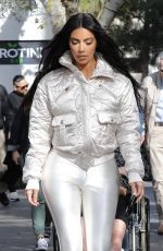 KIM and KOURTNEY KARDASHIAN Out in Calabasas 03/20/2019
