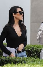 KIM and KOURTNEY KARDASHIAN Out in Calabasas 03/20/2019