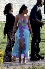 KIM KARDASHIAN at Wedding Ceremony of Chance the Rapper and Kirsten Corley 03/09/2019