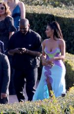 KIM KARDASHIAN at Wedding Ceremony of Chance the Rapper and Kirsten Corley 03/09/2019