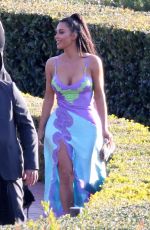 KIM KARDASHIAN at Wedding Ceremony of Chance the Rapper and Kirsten Corley 03/09/2019
