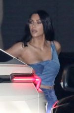 KIM KARDASHIAN in Denims at Nobu in Malibu 02/27/2019
