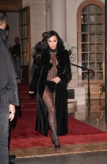 KIM KARDASHIAN Leaves Her Hotel in Paris 03/06/2019