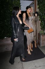 KIM, KOURTNEY and KHLOE KARDASHIAN and KYLIE JENNER at Giorgio Baldi in Santa Monica 03/12/2019