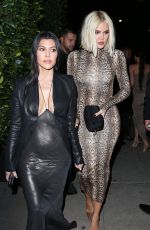 KIM, KOURTNEY and KHLOE KARDASHIAN and KYLIE JENNER at Giorgio Baldi in Santa Monica 03/12/2019