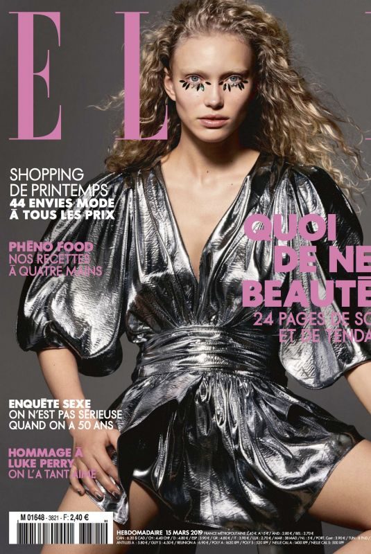 KIM VAN DER LAAN for Elle Magazine, France March 2019