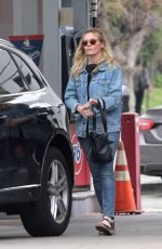 KIRSTEN DUNST at a Gas Station in Los Angeles 03/27/2019