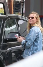 KIRSTEN DUNST at a Gas Station in Los Angeles 03/27/2019