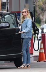 KIRSTEN DUNST at a Gas Station in Los Angeles 03/27/2019