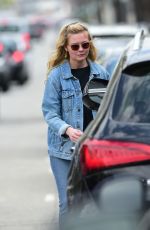 KIRSTEN DUNST Out Shopping in Los Angeles 03/27/2019