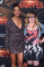 KIRSTEN VAGSNESS at Captain Marvel Premiere in Hollywood 03/04/2019