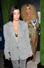 KOURTNEY and KHLOE KARDASHIAN at Warwick Nightclub in Hollywood 03/27/2019