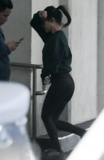 KOURTNEY KARDASHIAN Arrives at a Skincare Clinic in Beverly Hills 03/22/2019