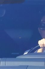 KOURTNEY KARDASHIAN Arrives at Kanye