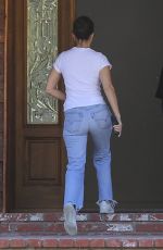 KOURTNEY KARDASHIAN Arrives at Kanye