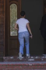 KOURTNEY KARDASHIAN Arrives at Kanye