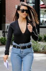 KOURTNEY KARDASHIAN in Denim Out in Woodland Hills 03/20/2019