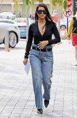 KOURTNEY KARDASHIAN in Denim Out in Woodland Hills 03/20/2019
