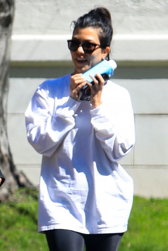 KOURTNEY KARDASHIAN Out in West Hollywood 03/14/2019