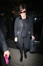 KRIS JENNER at Kathy Hilton’s Birthday Party in Beverly Hills 03/20/2019