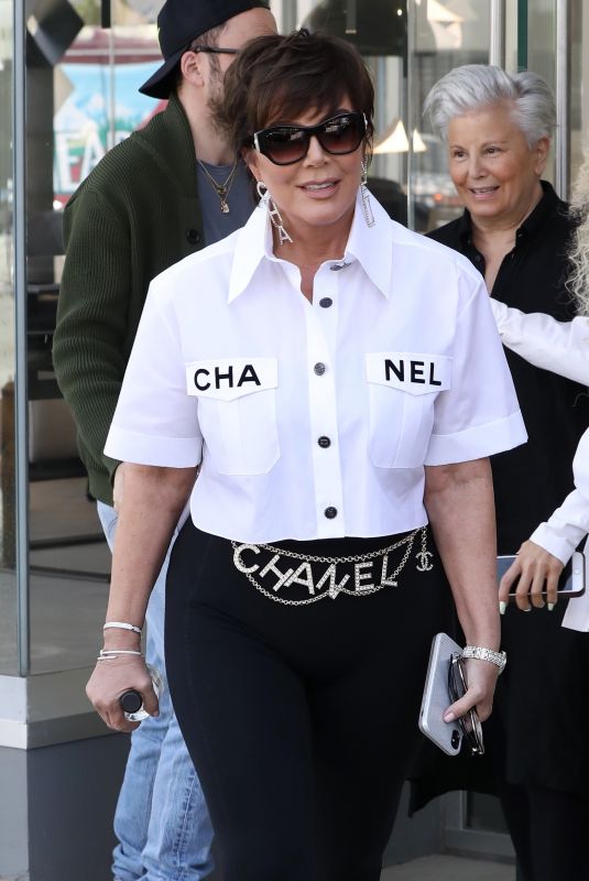 KRIS JENNER Out and About in Los Angeles 03/27/2019
