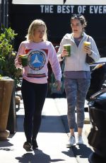 KRISTEN BELL Out for Smoothie in Los Feliz 03/13/2019