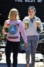 KRISTEN BELL Out for Smoothie in Los Feliz 03/13/2019