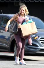 KRISTEN BELL Out Shopping in Los Angeles 03/29/2019