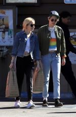 KRISTEN STEWART and SARA DINKIN Out Shopping in Los Feliza 03/14/2019