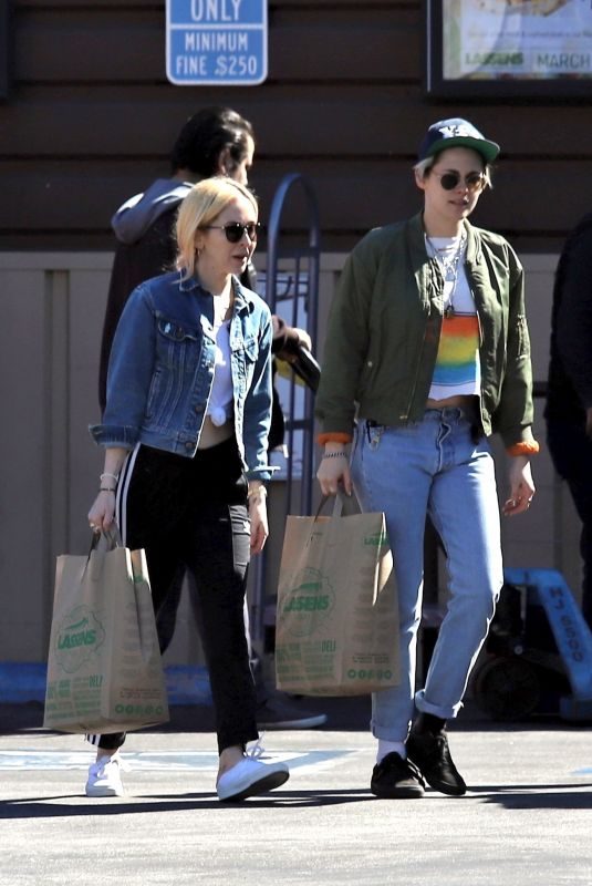 KRISTEN STEWART and SARA DINKIN Out Shopping in Los Feliza 03/14/2019