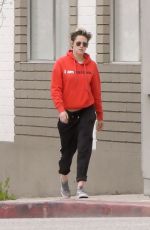 KRISTEN STEWART Arrives at a Spa in Los Angeles 03/11/2019