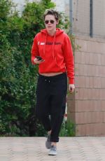 KRISTEN STEWART Arrives at a Spa in Los Angeles 03/11/2019