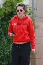 KRISTEN STEWART Arrives at a Spa in Los Angeles 03/11/2019