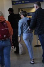 KRISTEN STEWART at LAX Airport in Los Angeles 03/03/2019