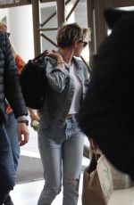 KRISTEN STEWART at LAX Airport in Los Angeles 03/03/2019