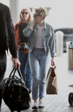 KRISTEN STEWART at LAX Airport in Los Angeles 03/03/2019