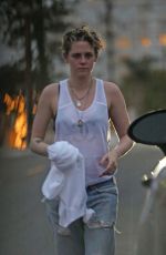 KRISTEN STEWART Out and About in Los Angeles 02/27/2019