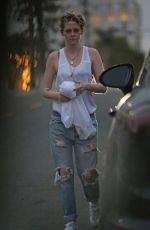 KRISTEN STEWART Out and About in Los Angeles 02/27/2019