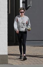 KRISTEN STEWART Out and About in Los Angeles 03/01/2019