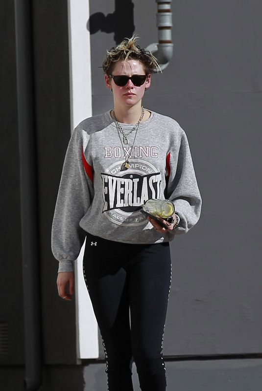 KRISTEN STEWART Out and About in Los Angeles 03/01/2019