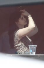 KRYSTEN RITTER at Blue Bottle Coffee in West Hollywood 03/28/2019