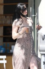 KRYSTEN RITTER at Blue Bottle Coffee in West Hollywood 03/28/2019